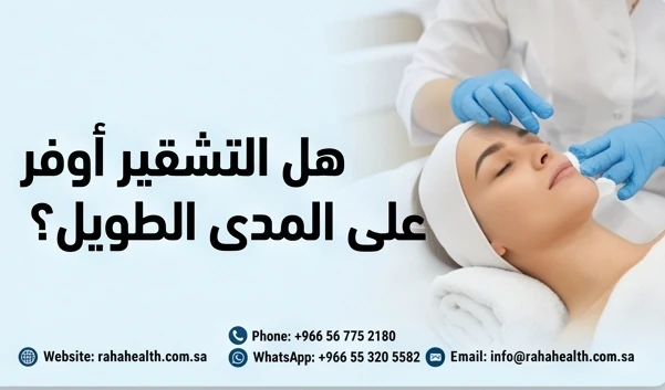 هل التشقير أوفر على المدى الطويل؟